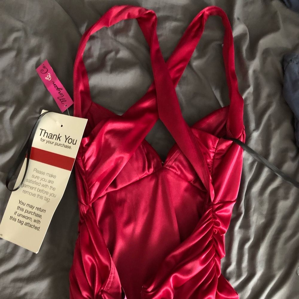 Red dress